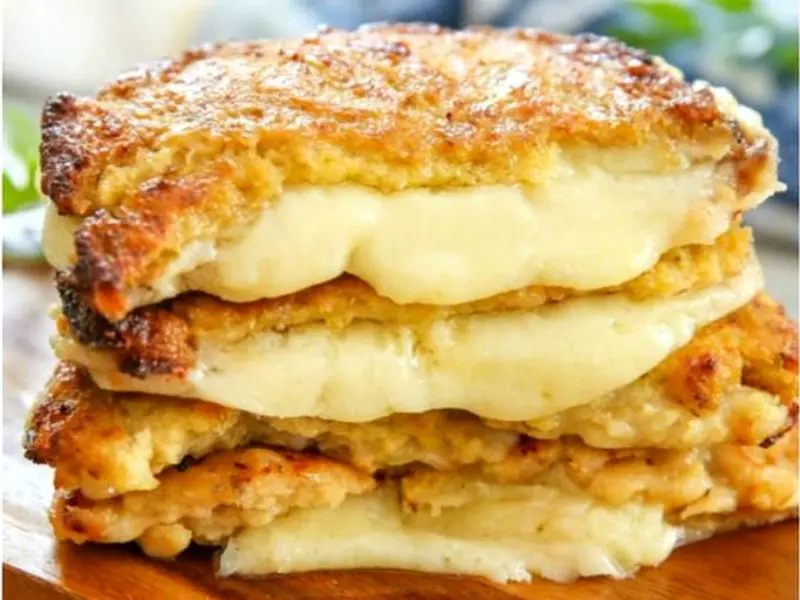 Sándwiches de Coliflor con Queso a la Parrilla